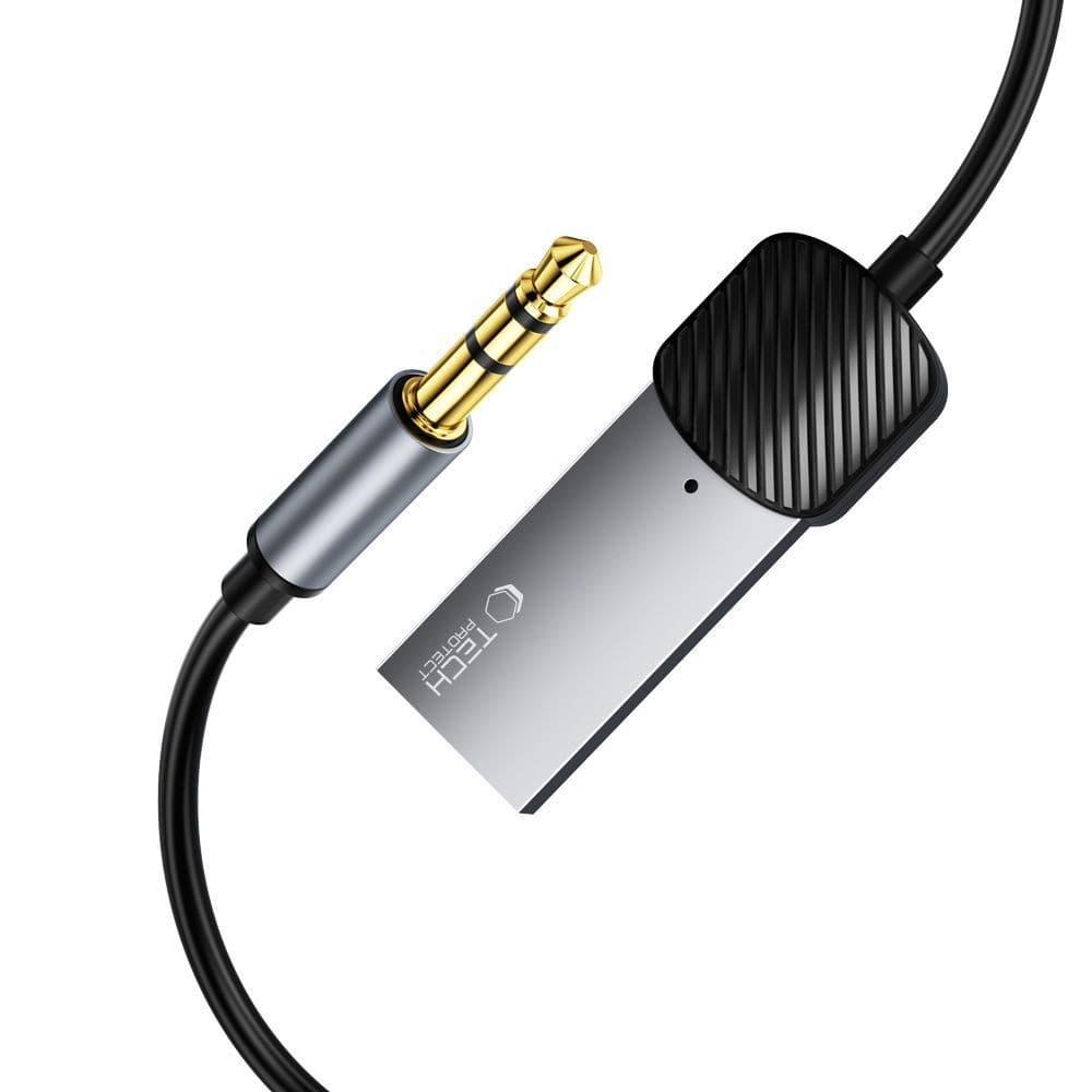 Tech-Protect UltraBoost audio adapter mini jack 3.5mm (M) / Bluetooth, siv 5