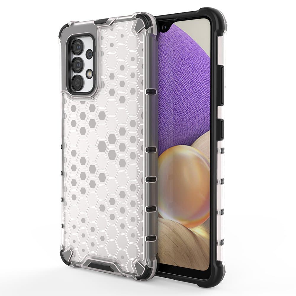Hurtel Honeycomb ovitek za Samsung Galaxy A13 5G - prozoren
