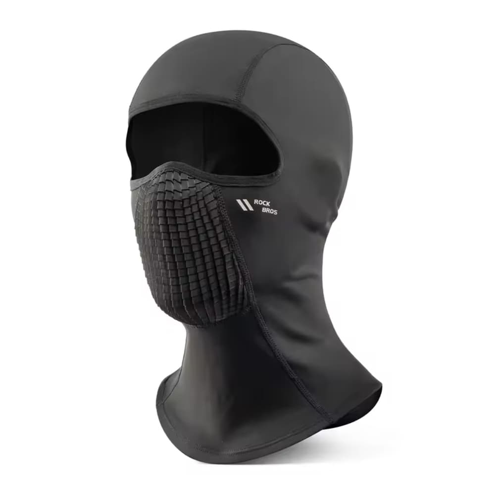 Rockbros LF25699 flis potovalna kapa/balaklava - črna