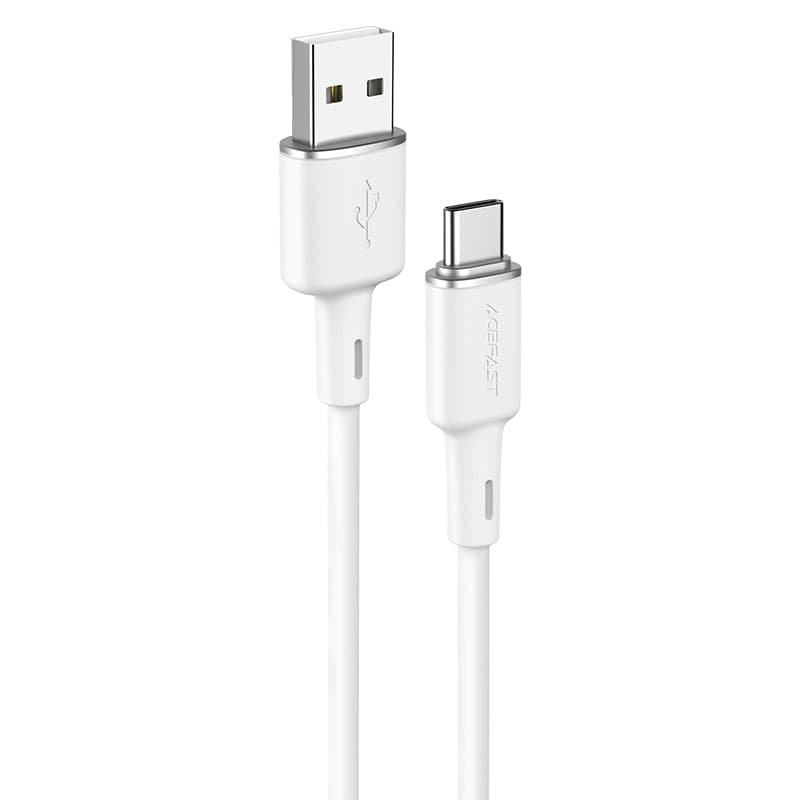 Acefast USB-C kabel 1.2m, 3A, bel (C2-04)