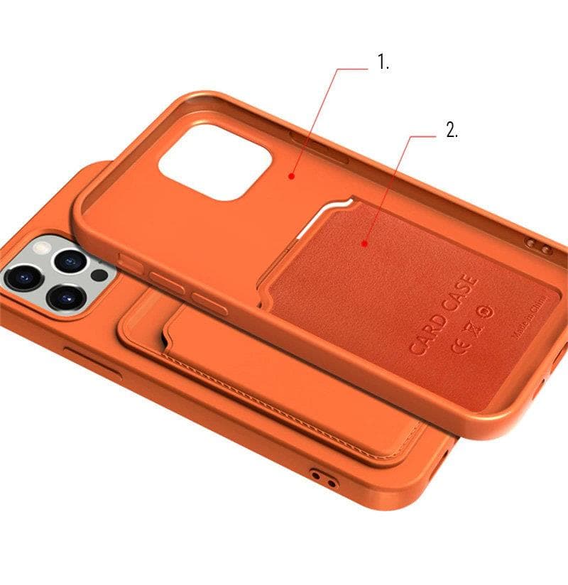 Hurtel ovitek Card Case za Samsung Galaxy S21+ 5G, črn 4