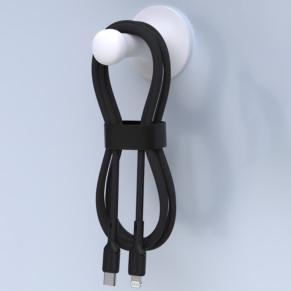 Dudao L9X 30W USB-C - Lightning kabel 1m, črn 3