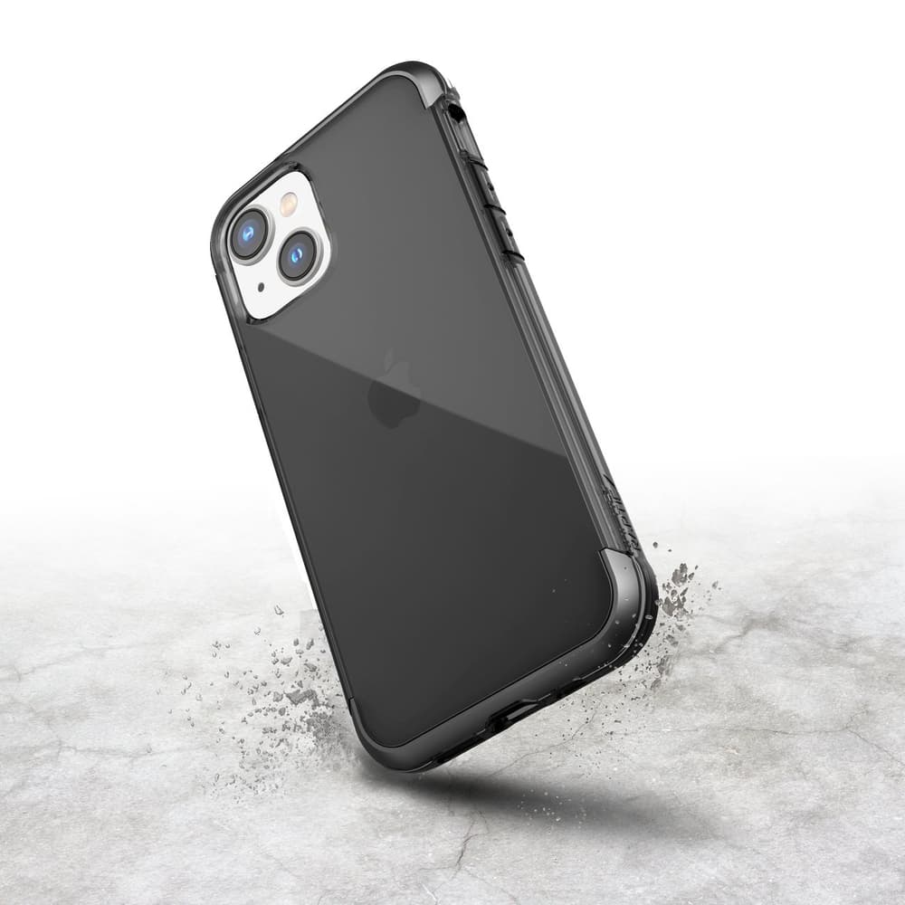 Ovitek Raptic X-Doria Air za iPhone 14 Plus, MagSafe, Kovinski elementi, Siva 2