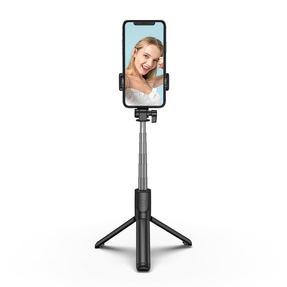 Wozinsky WHS1Y selfie palica/stativ, 1m, črna 3