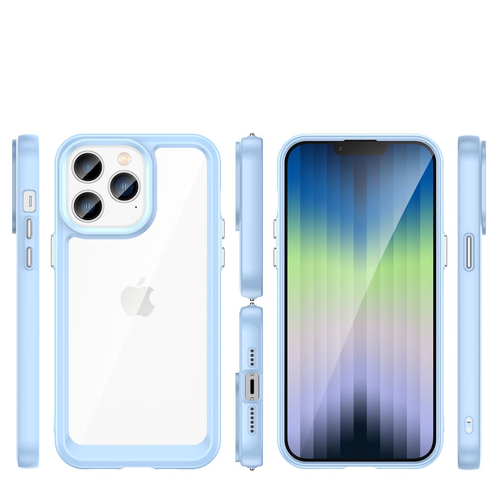 Hurtel Outer Space ovitek za iPhone 14 Pro Max - modra 2