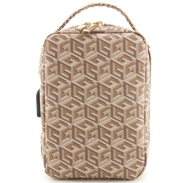 Guess Torba organizator GCube Stripe - rjava 3