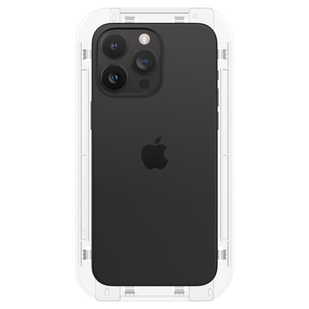 Spigen Steklo Glas.tR EZ Fit za iPhone 15 Pro (2 kosa) 7