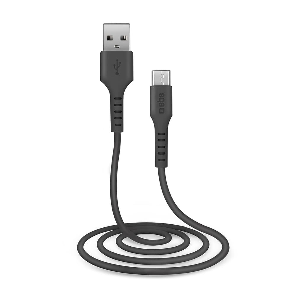 SBS LTHL200 USB-A na Micro-USB kabel, 1m, črn 2