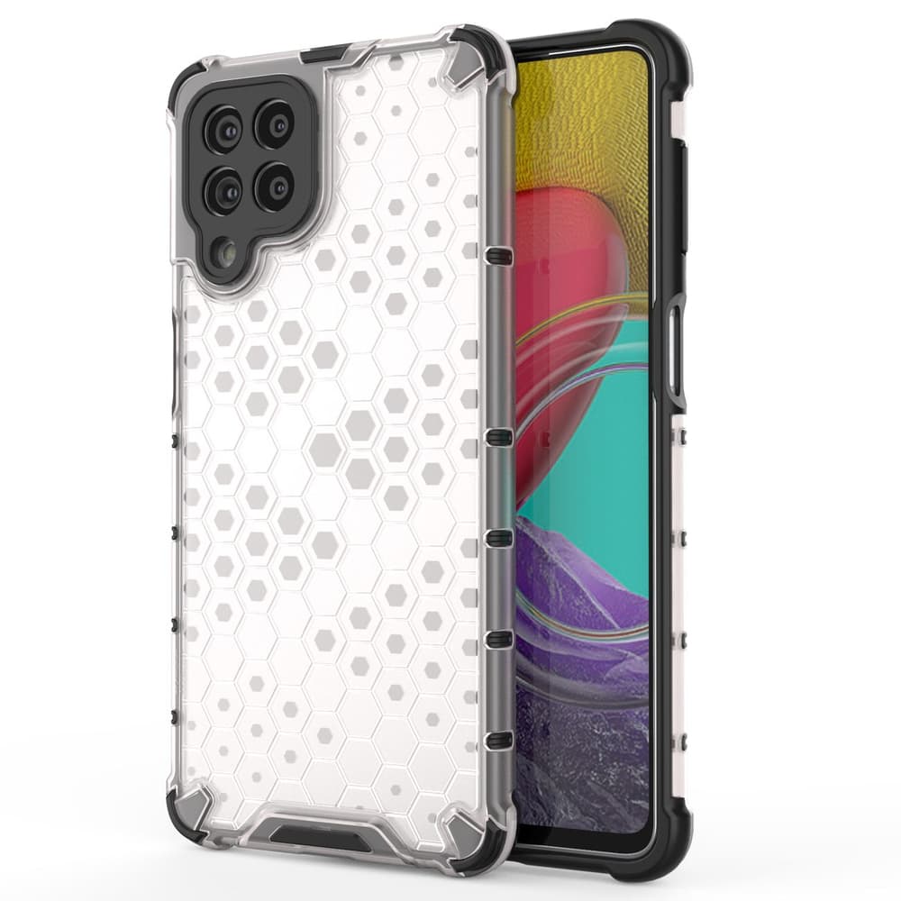 Ovitek Honeycomb za Samsung Galaxy M53 5G, prozoren