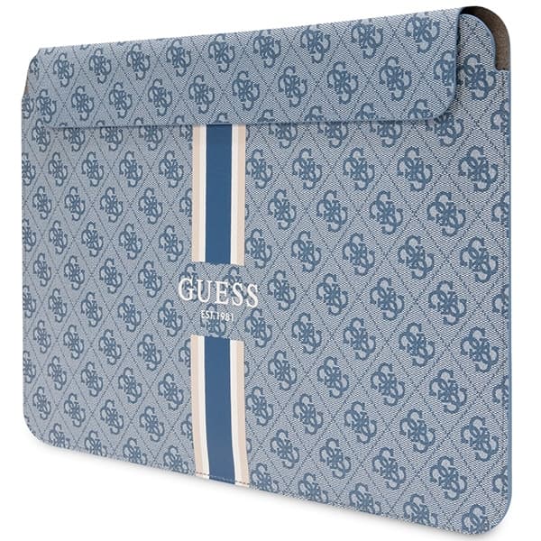 Etui Guess 4G Printed Stripes za 14" prenosnik - modra 2
