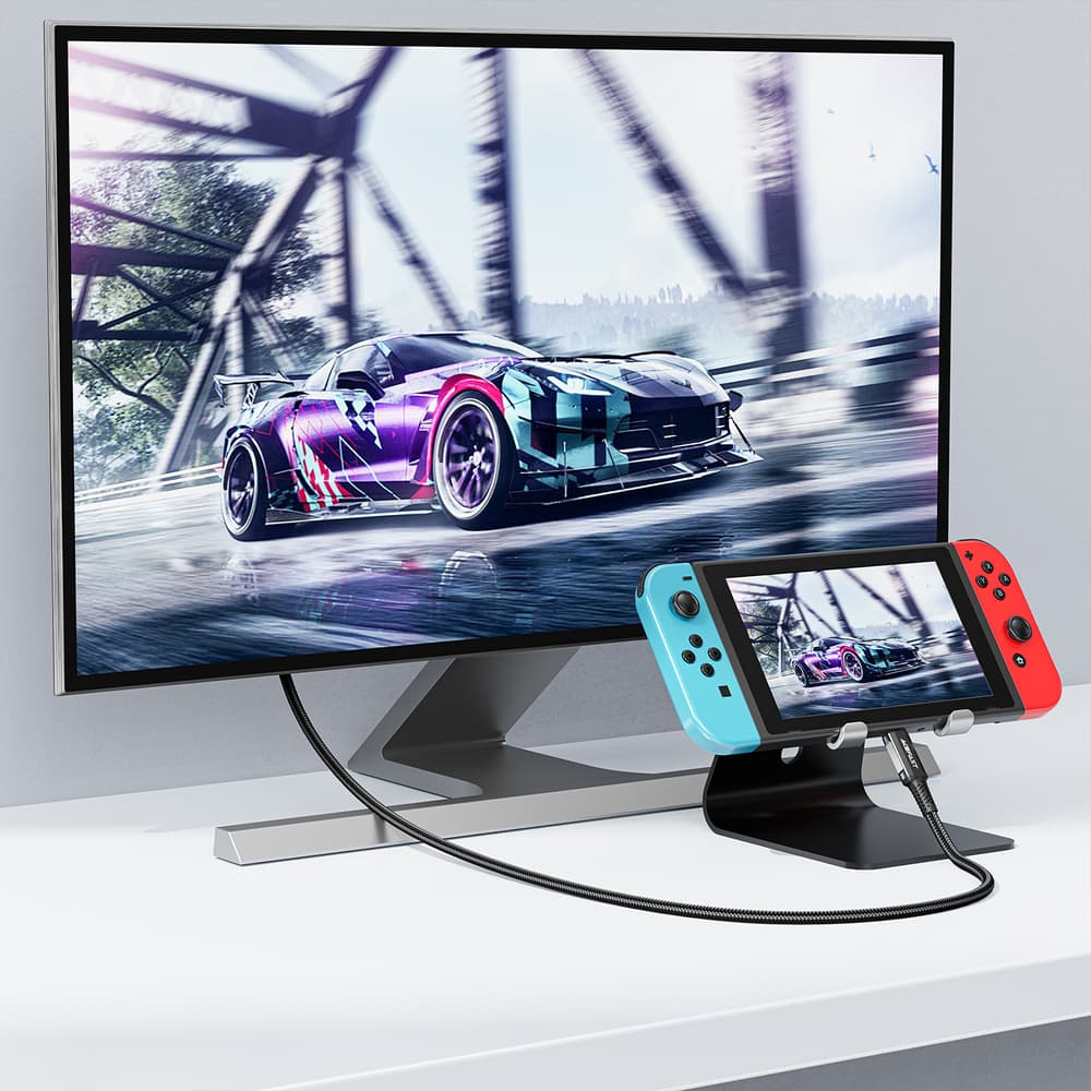 Acefast C1 USB-C na HDMI kabel 4K 60Hz HDR, 1.8m, črn 6