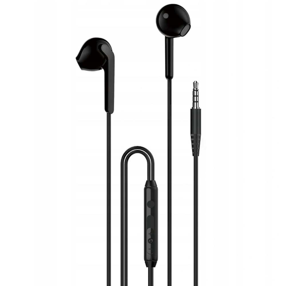 Dudao X3 Žične slušalice, mini jack 3.5mm - črne