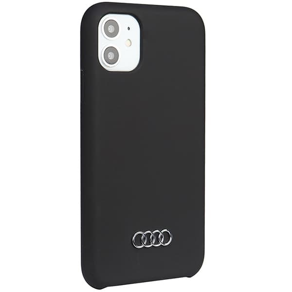 Ovitek Audi Silikonski za iPhone 12/12 Pro 6.1" črn 2