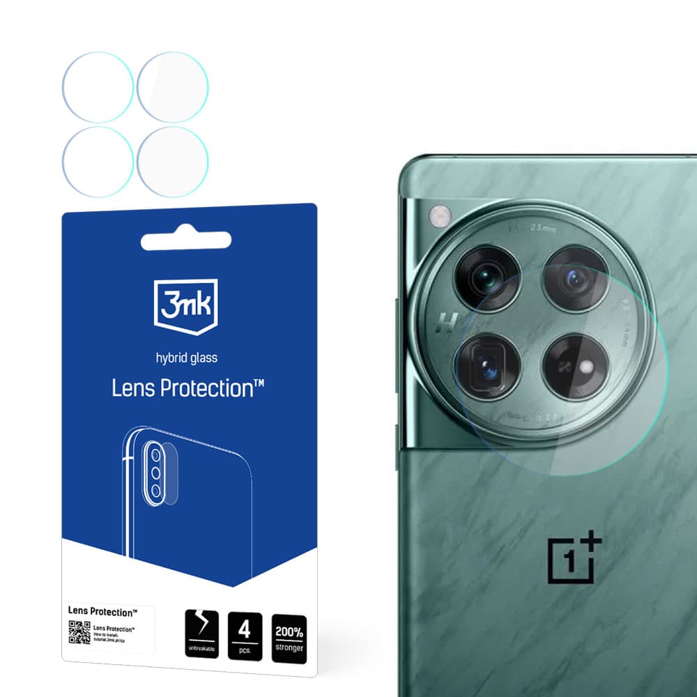 3mk Lens Protection™ hibridno steklo za kamero OnePlus 12