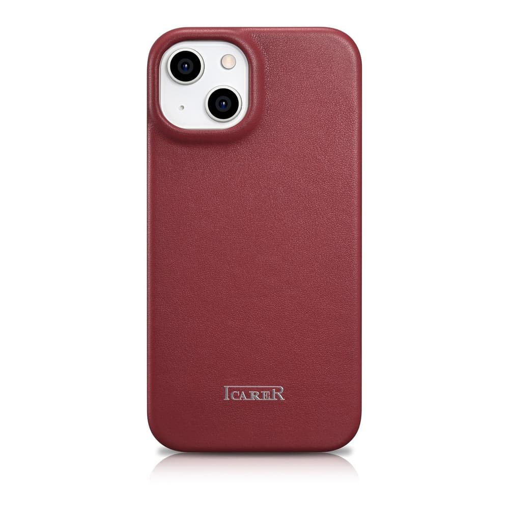Ovitek iCarer CE za iPhone 14 Plus, rdeč 3