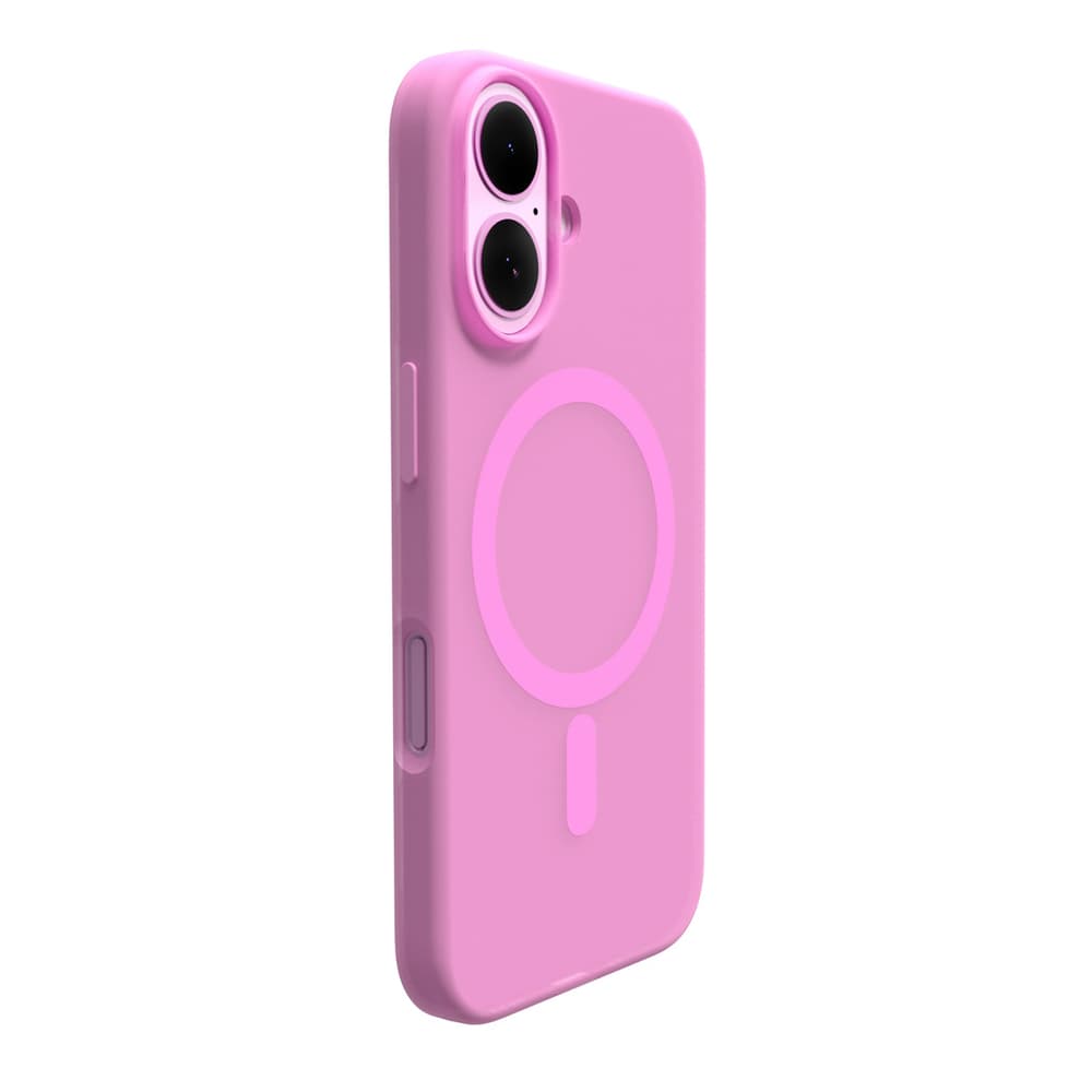 Puro Daylight MagSafe silikonski ovitek za iPhone 16 - Roza 2