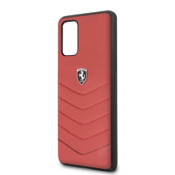 Ferrari Heritage Quilted ovitek za Samsung Galaxy S20+ - rdeč 3