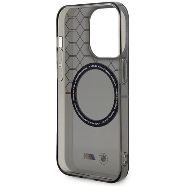 Ovitek BMW Pattern MagSafe za iPhone 14 Pro Max 6.7" siv 7