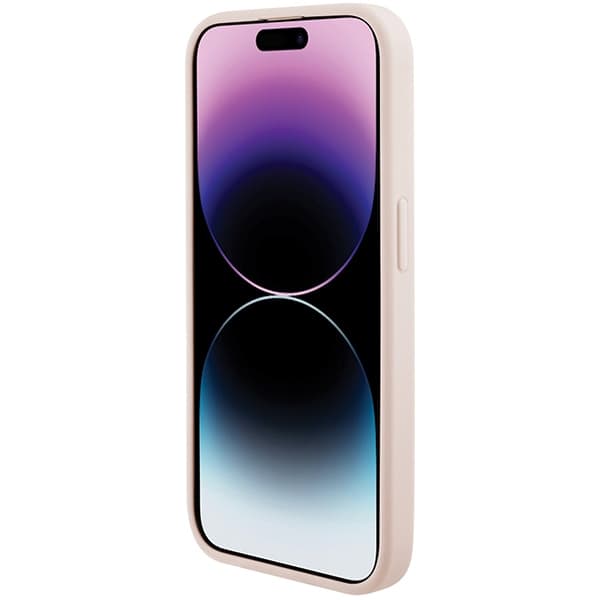 Karl Lagerfeld ovitek Quilted K Pattern za iPhone 15 Pro Max - roza 5