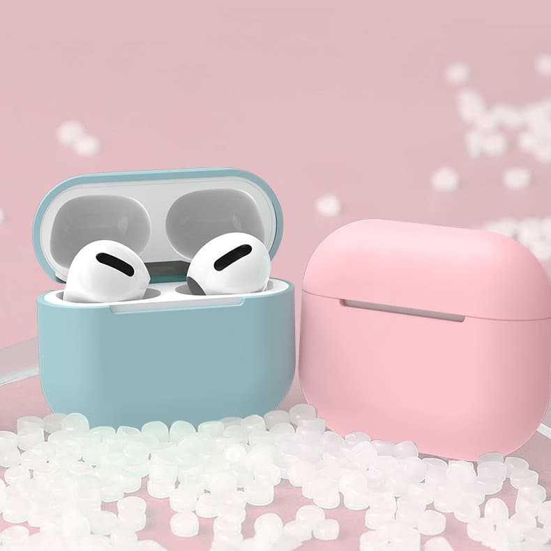 Silikonska maska za AirPods 1/2, bela 4