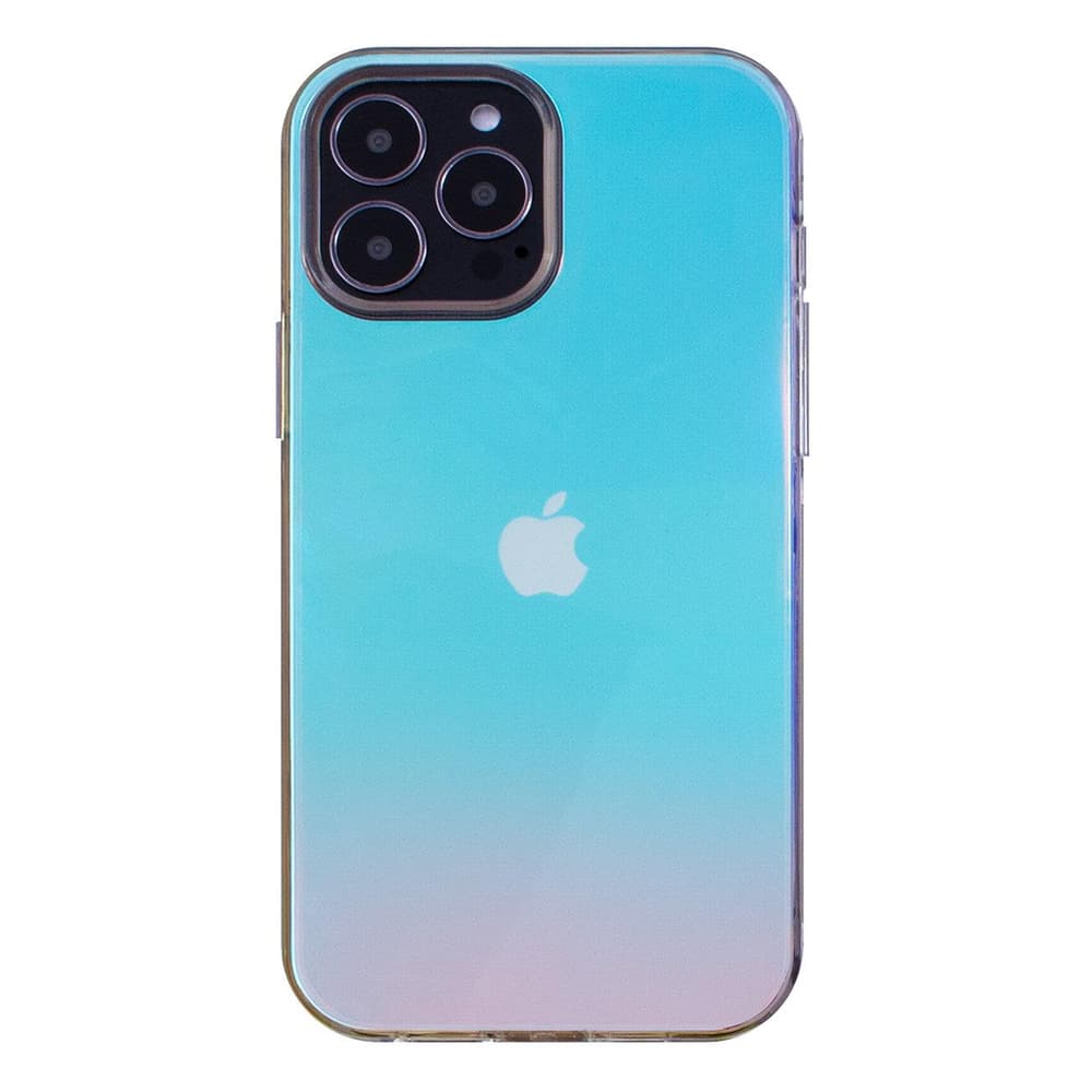 Hurtel Aurora Case za iPhone 12 Pro Max, gel neon ovitek, modra 2