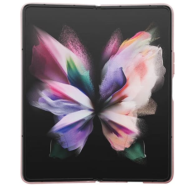 Ovitek Guess Glitter Script za Samsung Galaxy Z Fold 5 - roza 6
