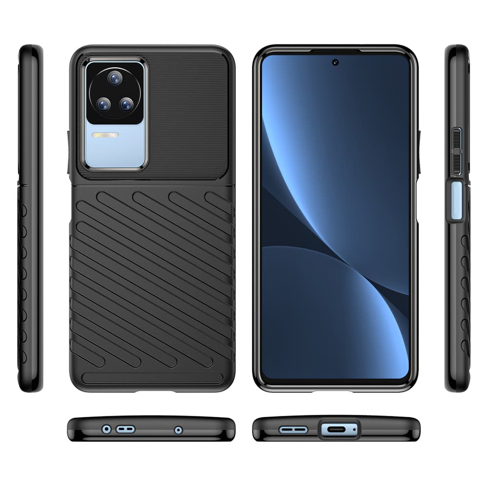 Armor etui Thunder Case za Xiaomi Poco F4 5G - črn 2