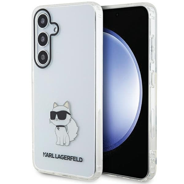 Ovitek Karl Lagerfeld IML Choupette za Samsung Galaxy S24+ - prozoren