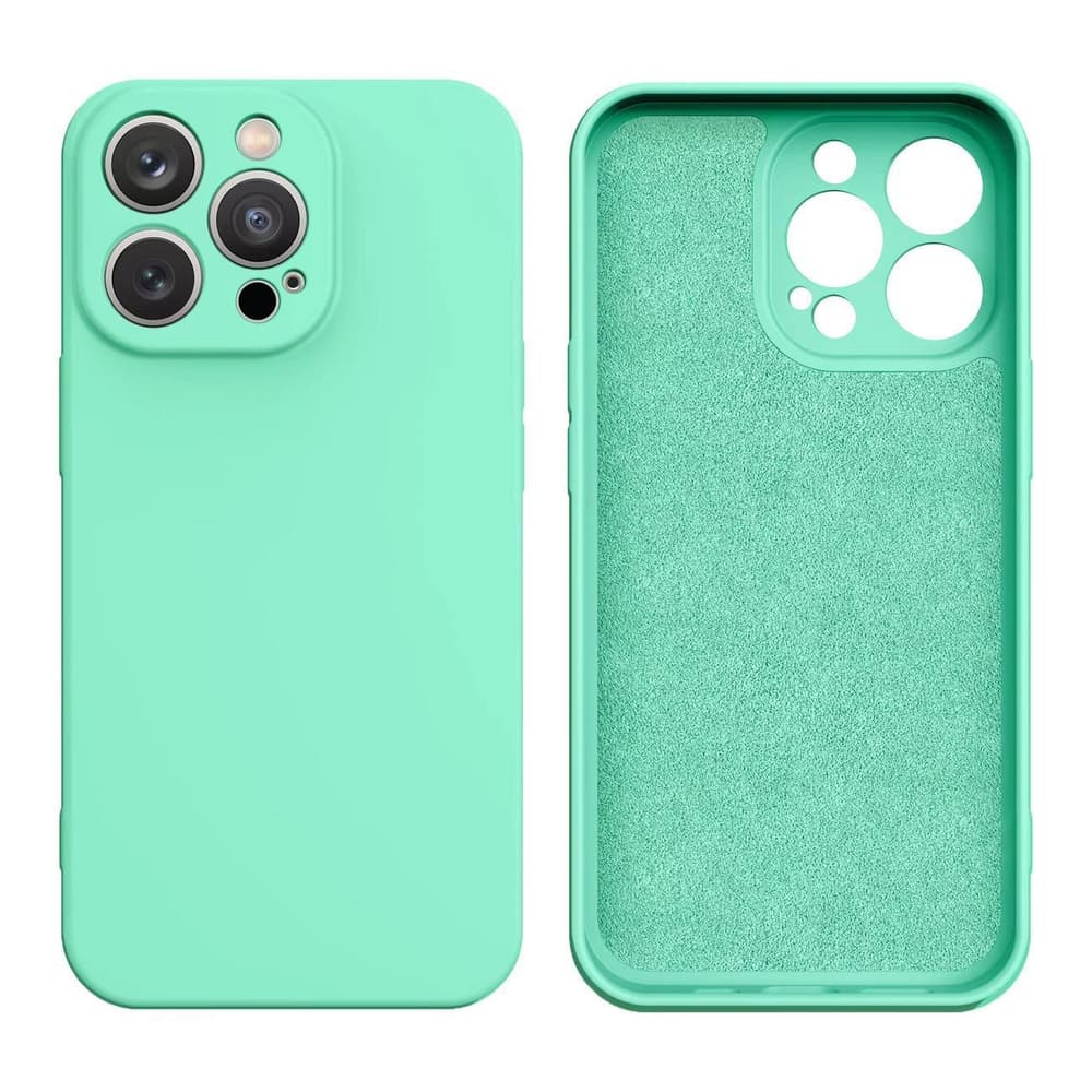 Silikonski ovitek za Samsung Galaxy A14 5G / A14 (mint zelena)