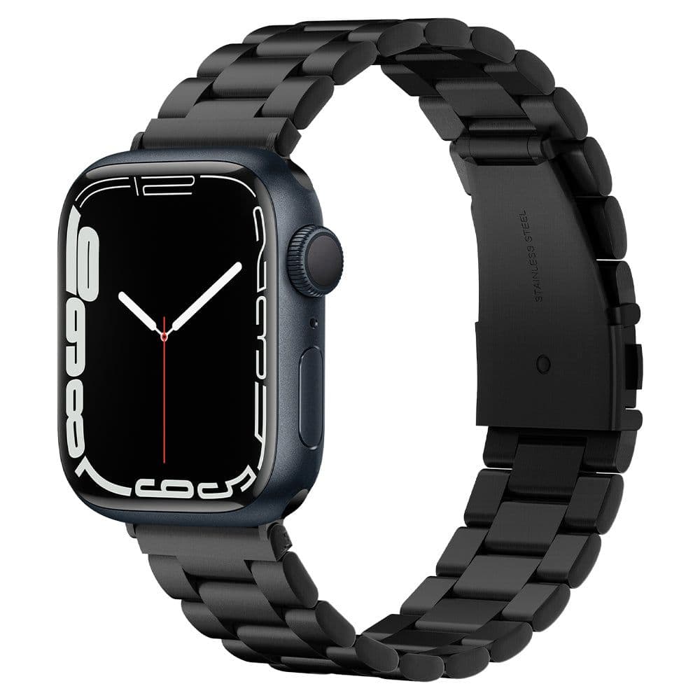 Spigen Modern Fit Band za Apple Watch (42/44/45/49mm) – črn