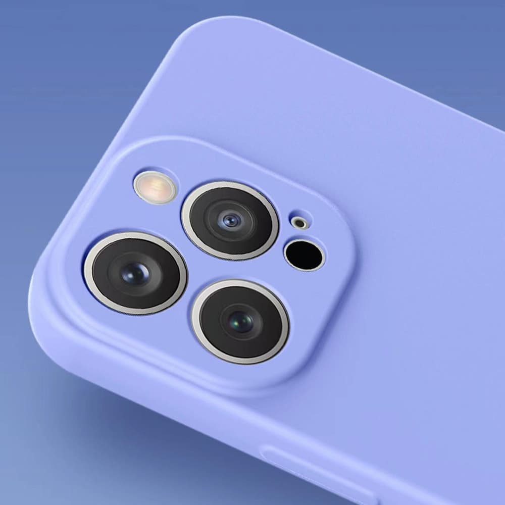 Silikonska ovitek Hurtel za iPhone 14 Plus, fuksija 5
