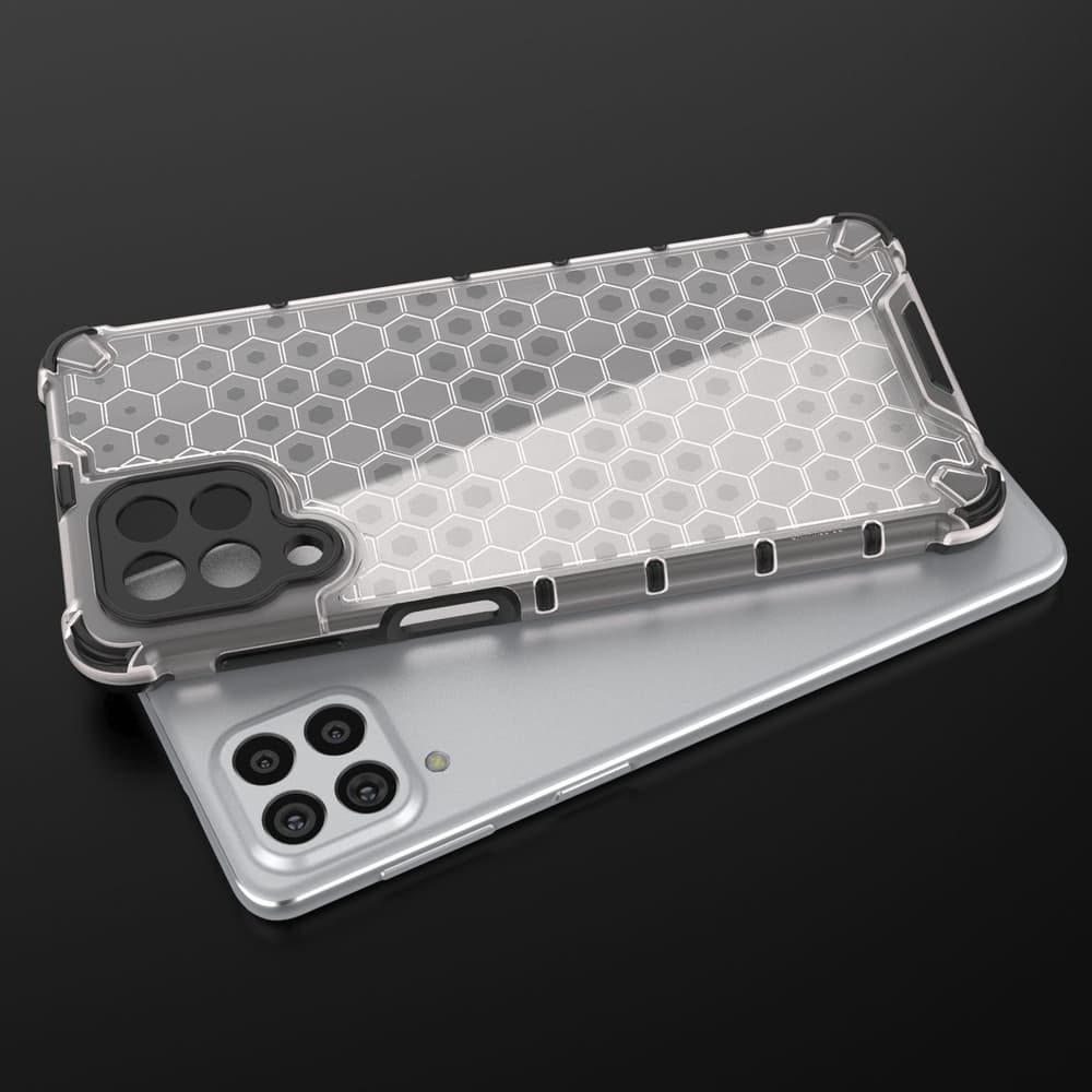 Ovitek Honeycomb za Samsung Galaxy M53 5G, prozoren 8