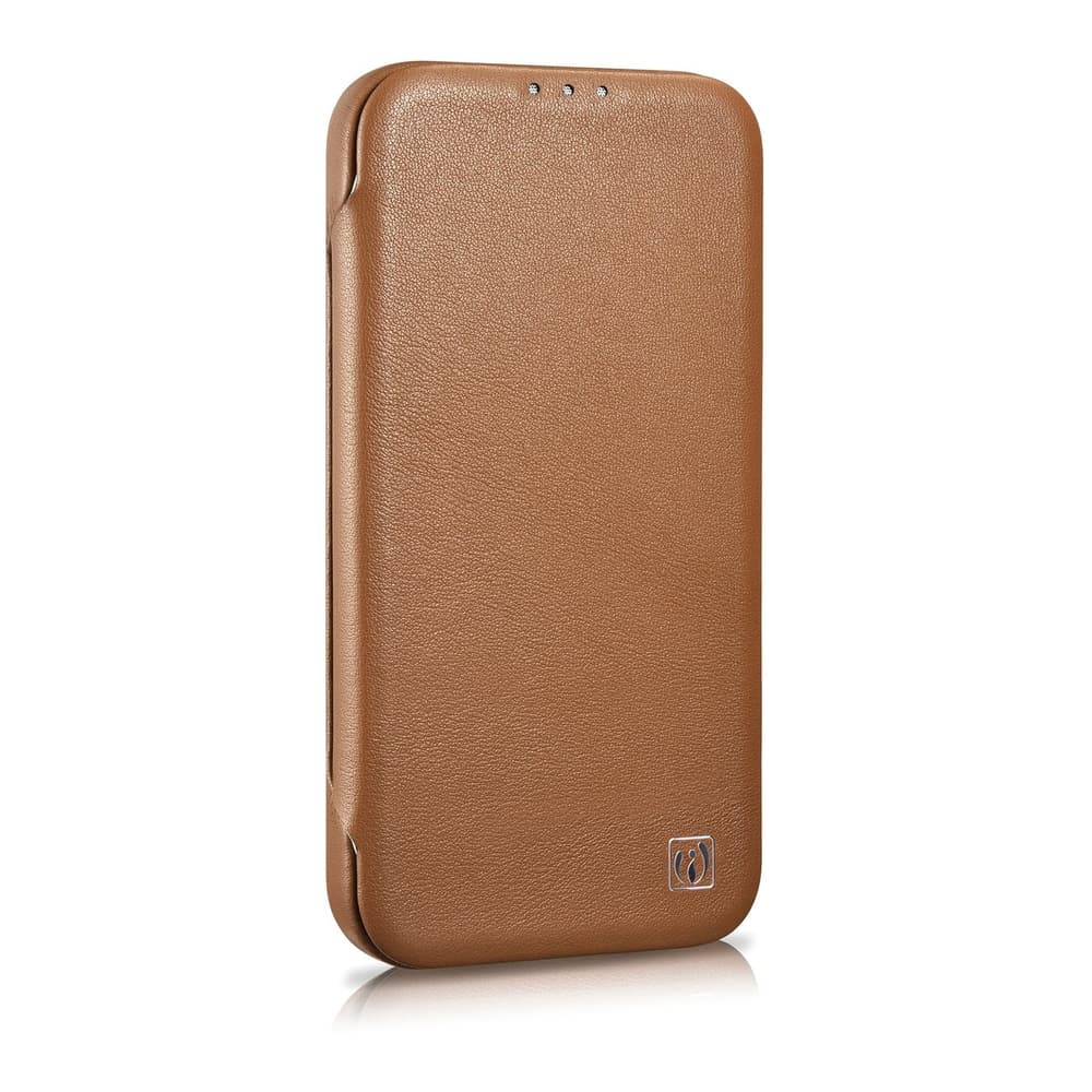 Ovitek iCarer CE za iPhone 14 Plus, rjav 5