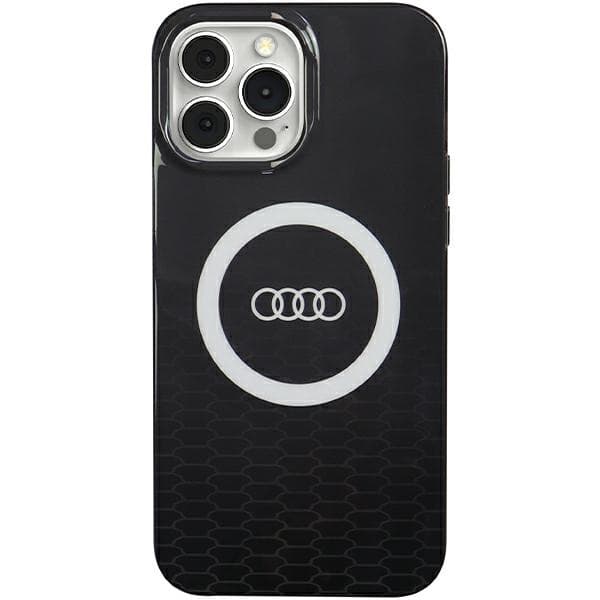 Audi IML Big Logo MagSafe ovitek za iPhone 13 Pro Max - črna