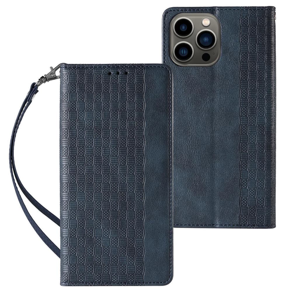 Ovitek Wozinsky Magnet Strap za Samsung Galaxy S23+ moder