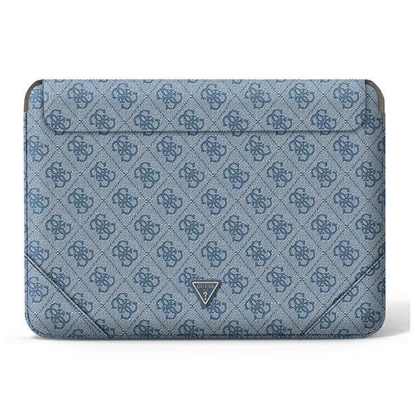 Guess 4G Uptown Triangle Logo etui za 16" prenosnik - modra