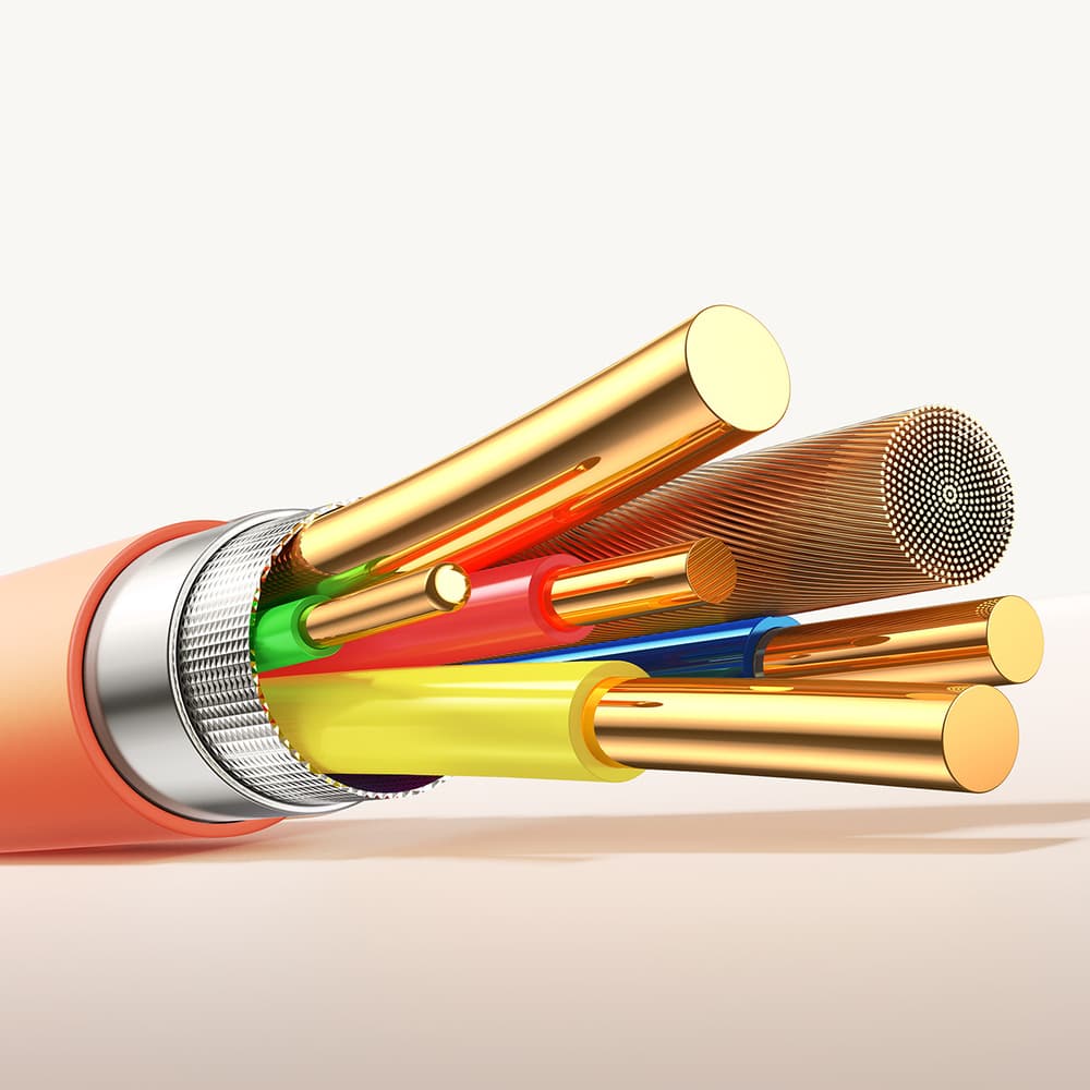 Joyroom S-A59 Vibrant 3A kabel USB-A na USB-C, 1.2m - oranžen 6