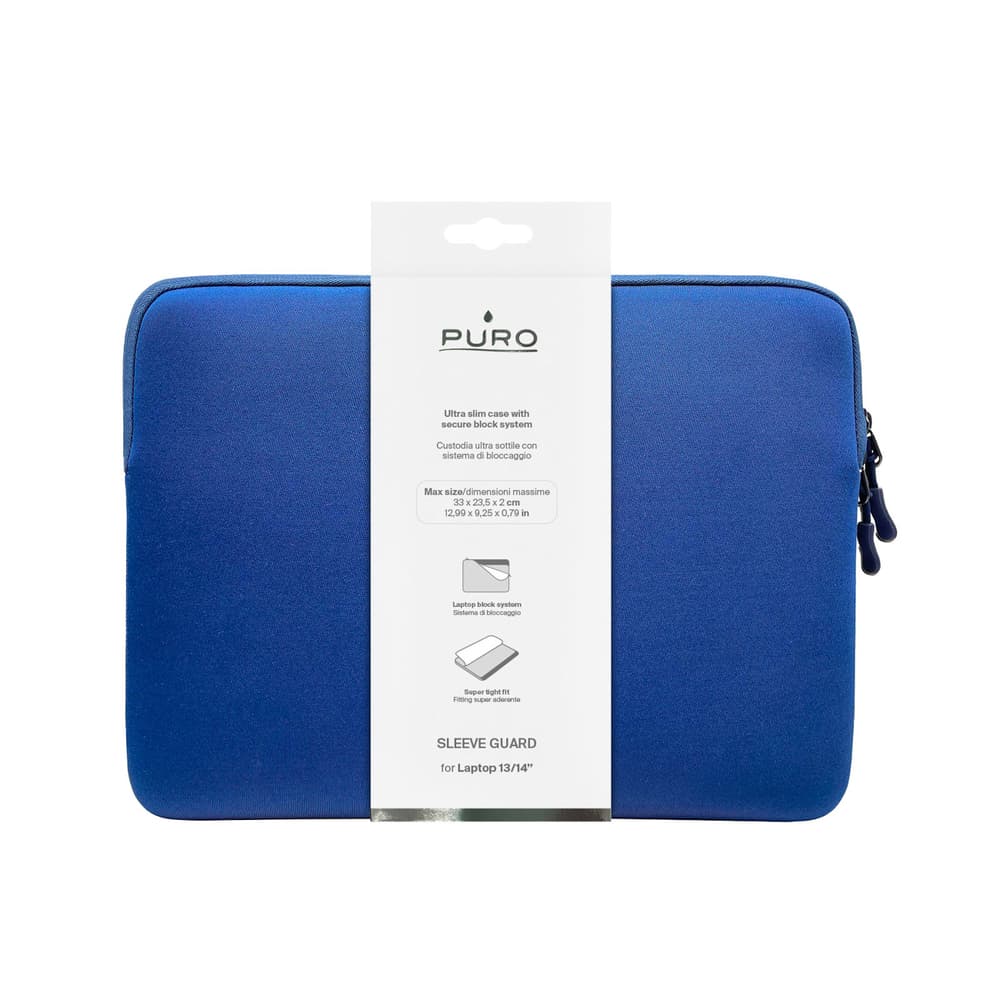 Puro Slim Guard torba za prenosnik 14" - modra 2