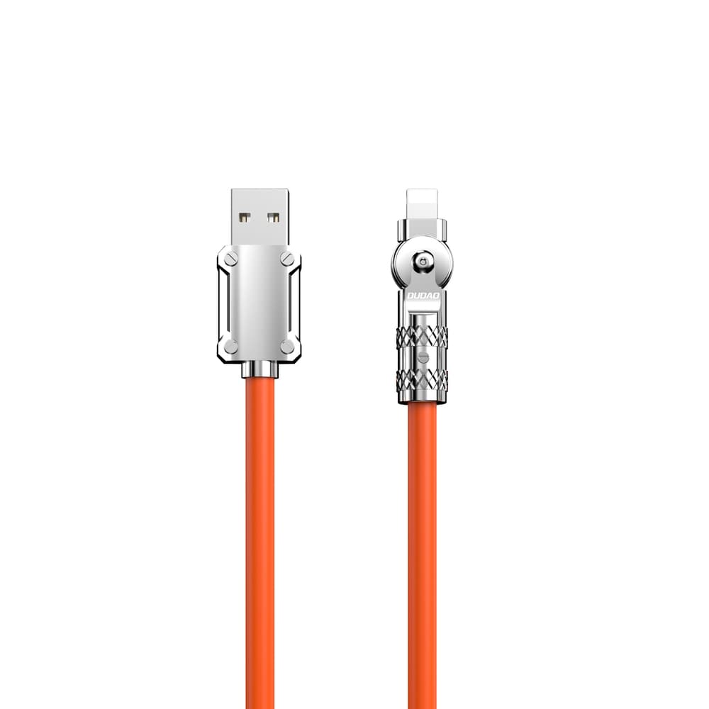 Dudao L24AL USB-A - Lightning Kotni Kabel 30W 1m - Oranžen