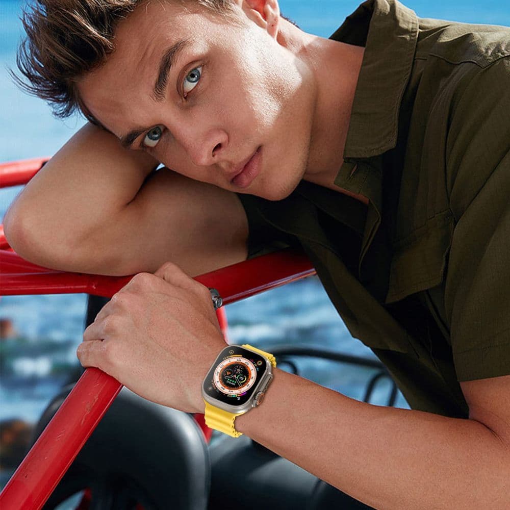 Tech-Protect IconBand Pro pašček za Apple Watch (42/44/45/49mm) - črn 4