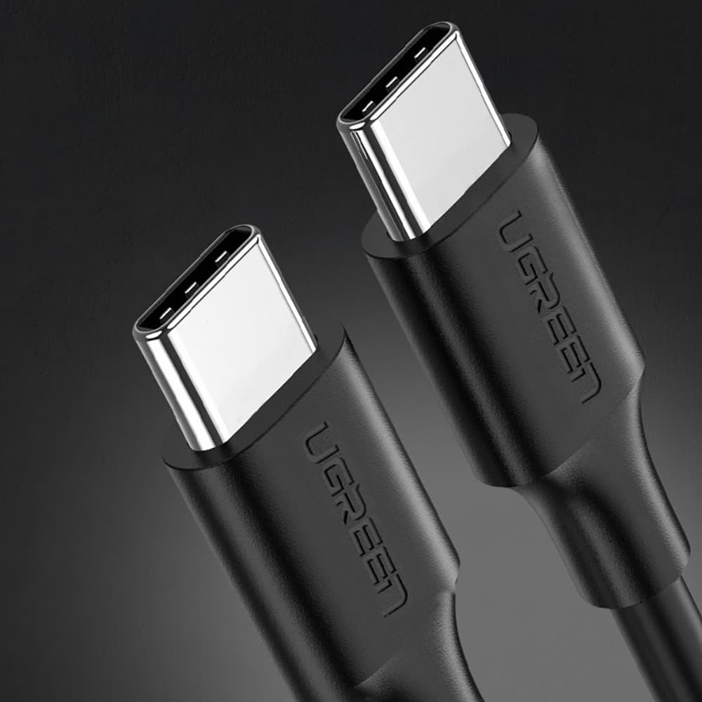 Ugreen US286 USB-C - USB-C kabel 2m, 3A, PDQC - črn 4