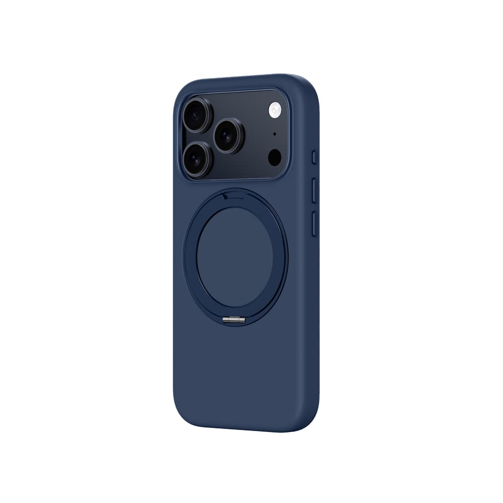 Etui AmazingThing Cloudie za iPhone 17 Pro Max z stojalom, moder 4