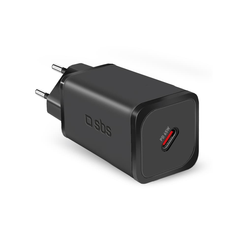 Polnilec SBS TETRGAN1C65W, 65W GaN Power Delivery, črn
