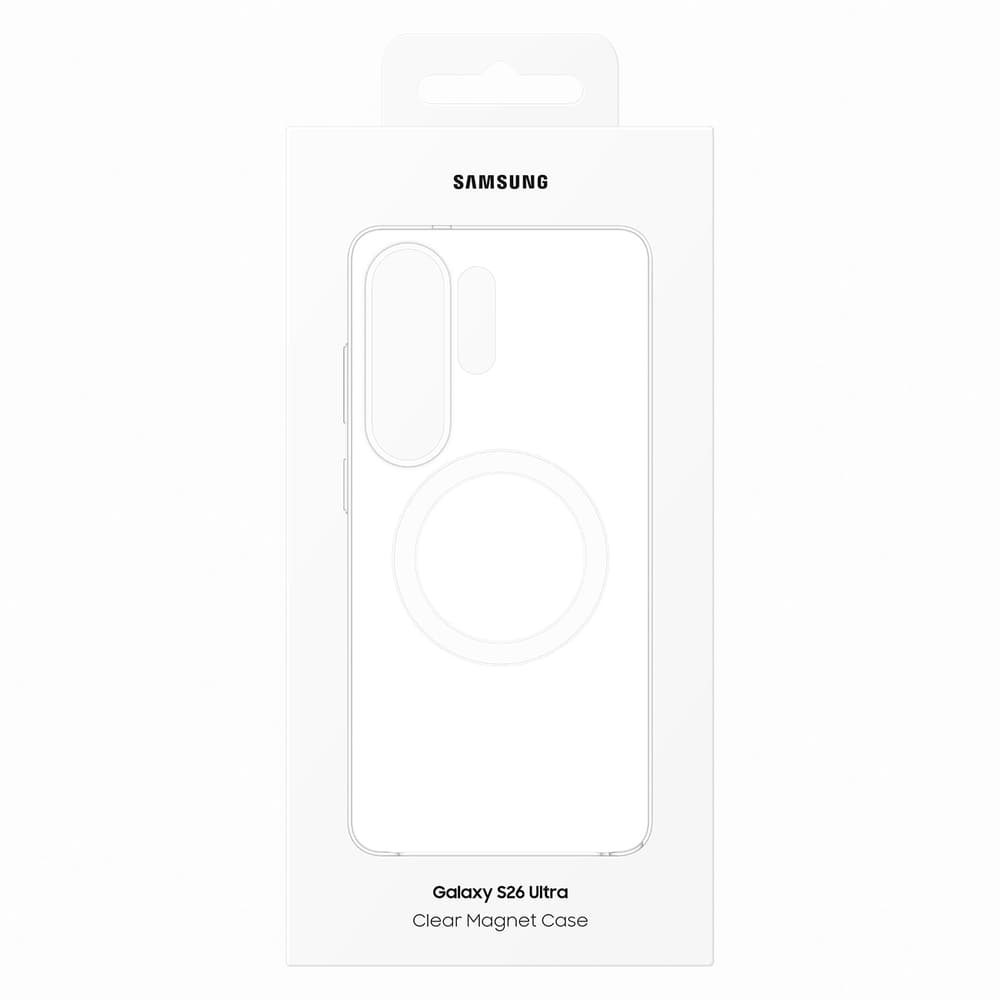 Samsung Clear Magnet ovitek za Galaxy S26 Ultra, transparenten 6