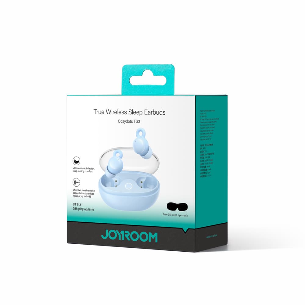 Joyroom JR-TS3 brezžične slušalke za spanje - modre 7