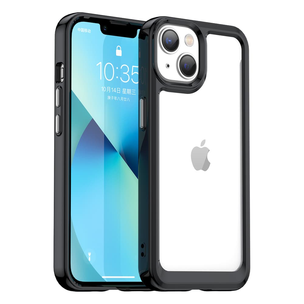 Hurtel Outer Space ovitek za iPhone 14 Plus - črna