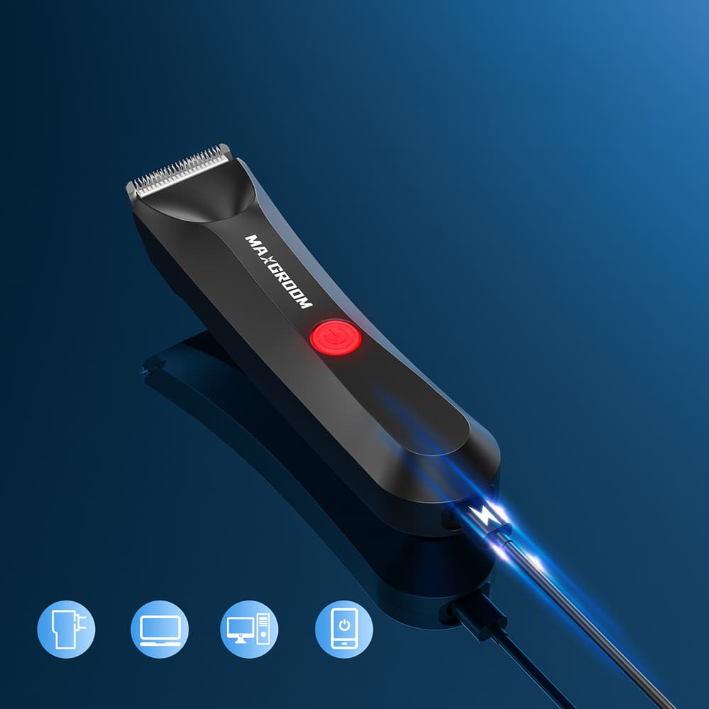 Večnamenski trimer MAXGROOM RFCD-9087 z LED lučko, črn 7