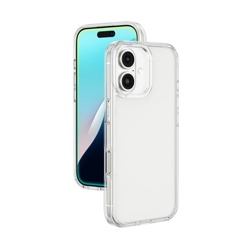 AmazingThing Minimal ovitek za iPhone 16 Plus - silikonski, prozoren