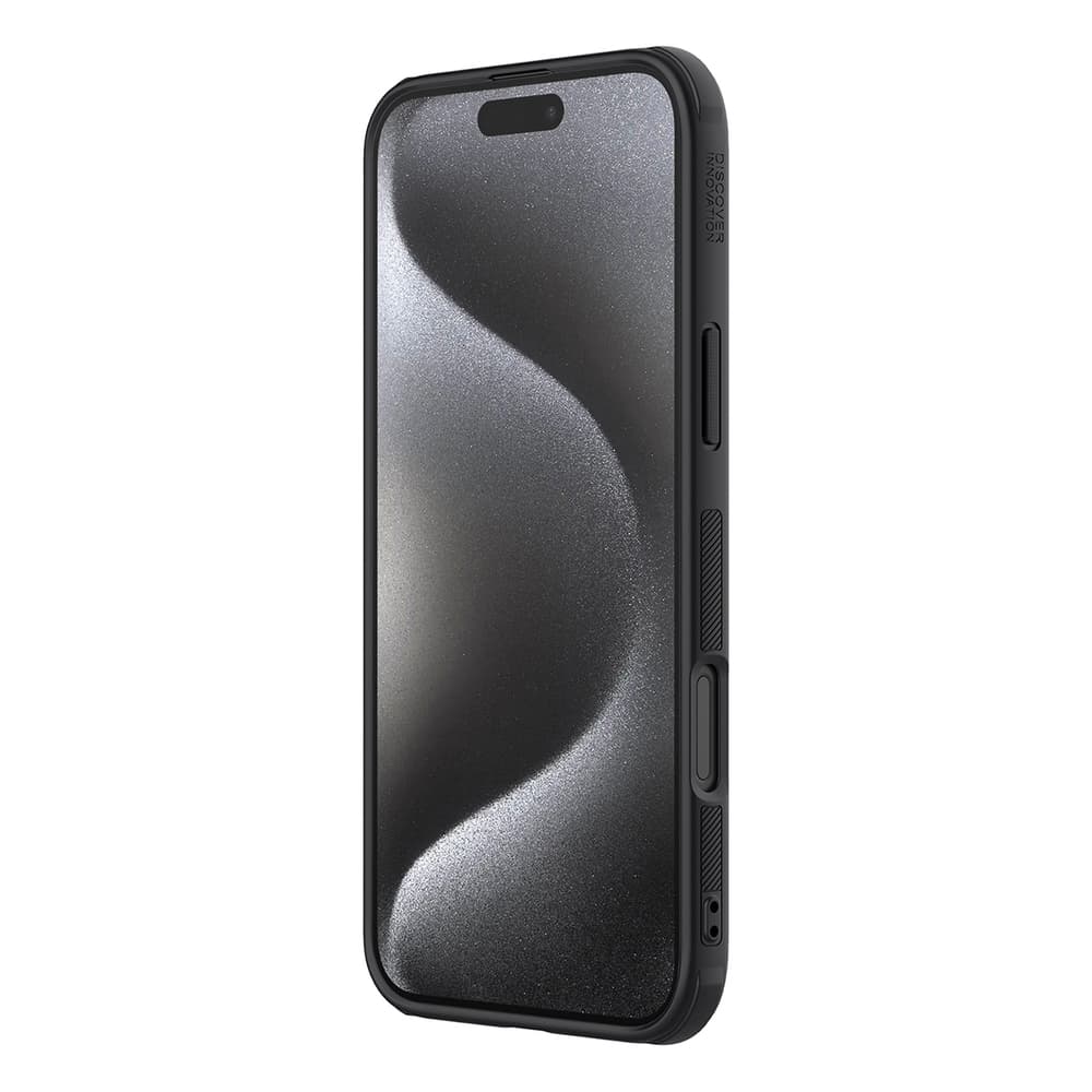Nillkin Super Frosted Shield Pro ovitek za iPhone 16 Pro - črn 5