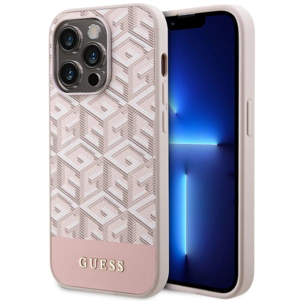 Guess GUHMP14LHGCFSEP ovitek za iPhone 14 Pro (6,1") roza